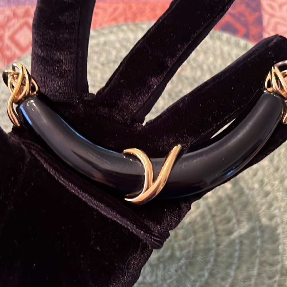 Gorgeous Vintage 1980’s Monet chocker & earrings set only worn a few times EUC - Picture 9 of 12